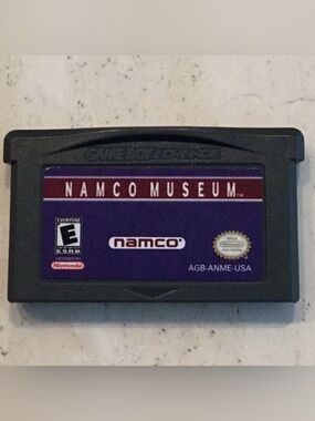 Namco Museum Gameboy Advance Game Pac Man GBA Nintendo Game Boy Tested